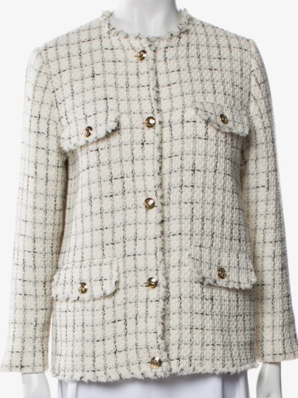 Anine Bing Tweed Blazer